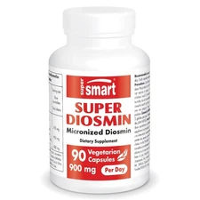 Supersmart - Super Diosmin 900mg per Day Patented Micronized Diosmin - Diosmi...
