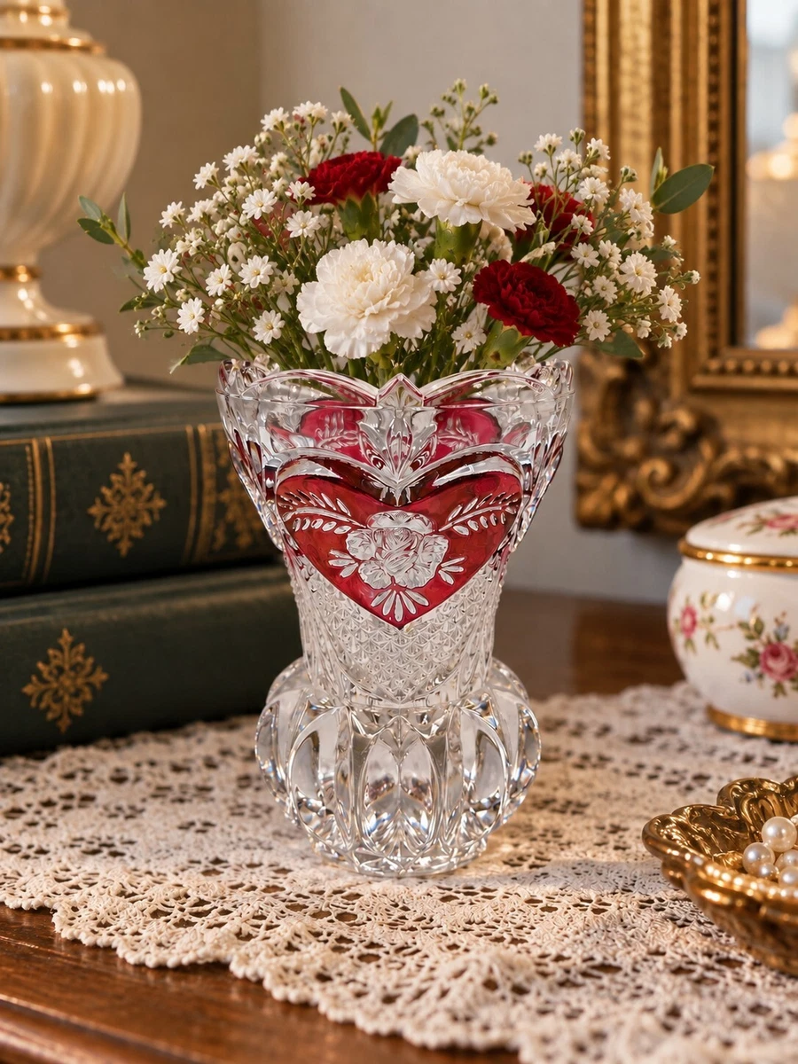 水晶花瓶| eBay