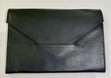 Danier Black Pebble Leather Organizer w Inser...