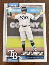 2026 Topps Series 1 Junior Caminero #328 Tampa Bay Rays