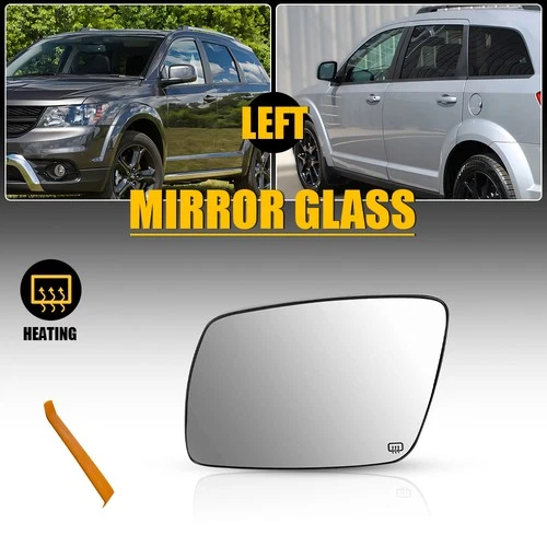 View Mirror Glass Set For 2009-2020 Dodge Journey Driver Side Heated 68045691AA