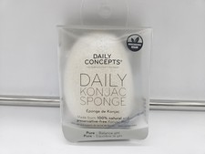 Daily Concepts Your Konjac Sponge Pure Brand New