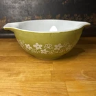 Vintage Pyrex Spring Blossom Mixing Bowl 1.5 Qt - Dishwasher Damage