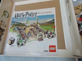 2010 Lego 3862 Harry Potter Hogwarts Game 100% complete with manual & box