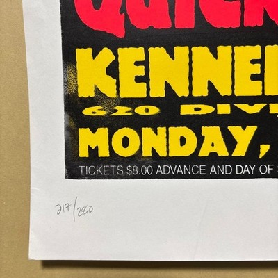 Frank Kozik Helmet Silkscreen Poster 1992 SIgned Limited Edition