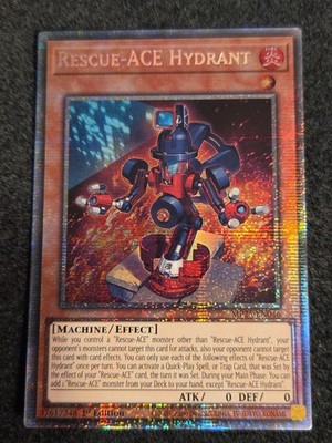 x1 Rescue-ACE Hydrant - MP25-EN046 - Starlight Rare - 1st Edition Yu-Gi-Oh! M/NM