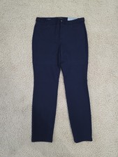 Talbots Indigo Blue Lexington Pant Skinny Leg Ankle Length Size 8