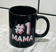 “1 MOM” Coffee Tea Cup Mug-”4 1/2”H x 3 1/2”W Oversized Coffee Tea Mug Cup
