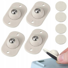 4x Möbelrollen Kugelrollen Möbelroller Möbel Schrank Rollen Klein selbstklebend