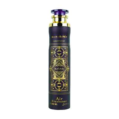 Badee' al Oud Amethyst Air Freshener 300ml by Lattafa Room Spray Aerosol UAE