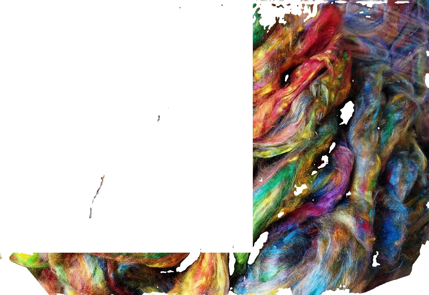 Felting Multi-Color Craft Spinning Slivers