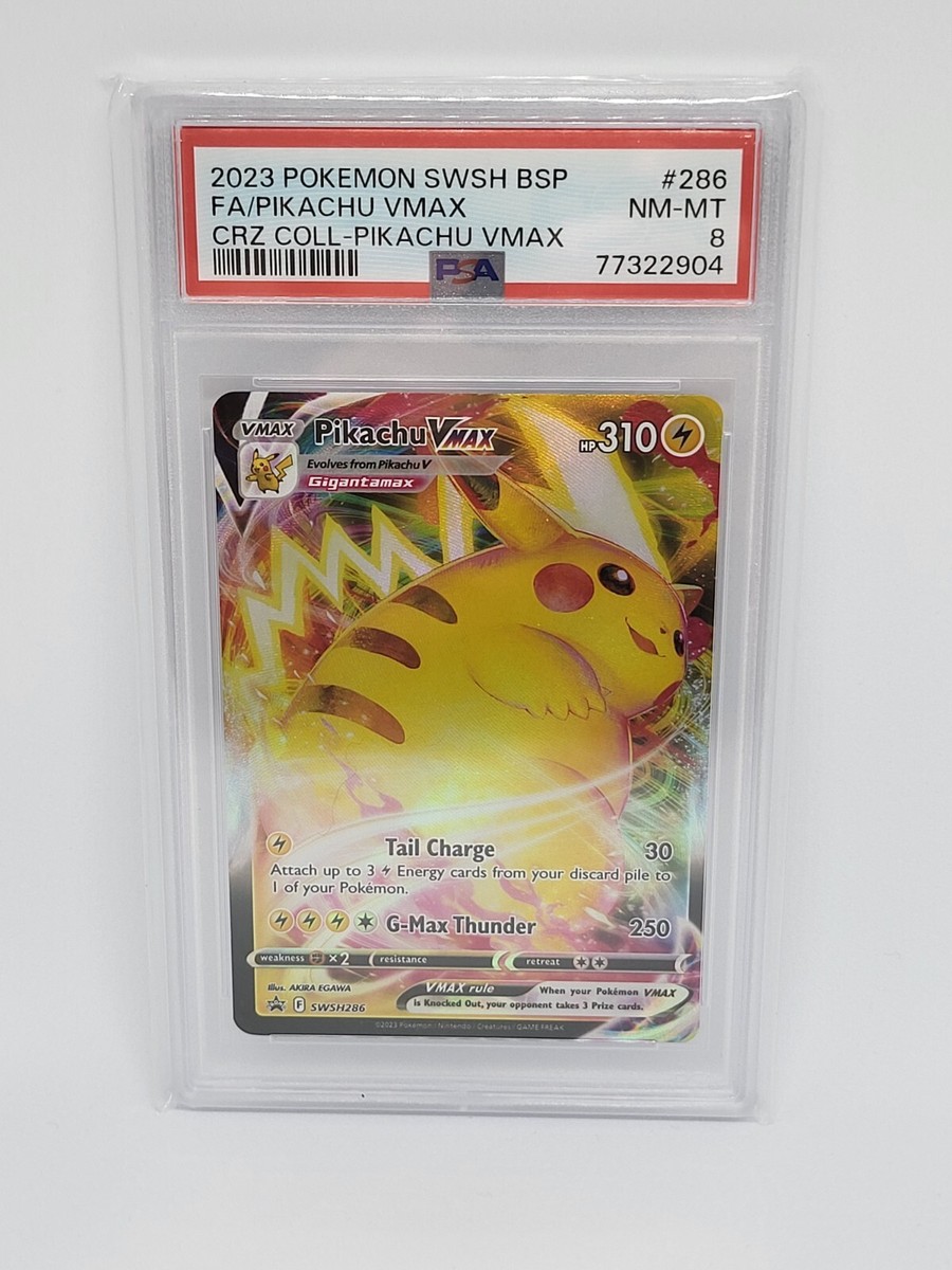 PSA 8 Pikachu VMAX SWSH286 Crown Zenith Pokemon Card | eBay PSA 8 Pikachu VMAX SWSH286 Crown Zenith Pokemon Card | eBay