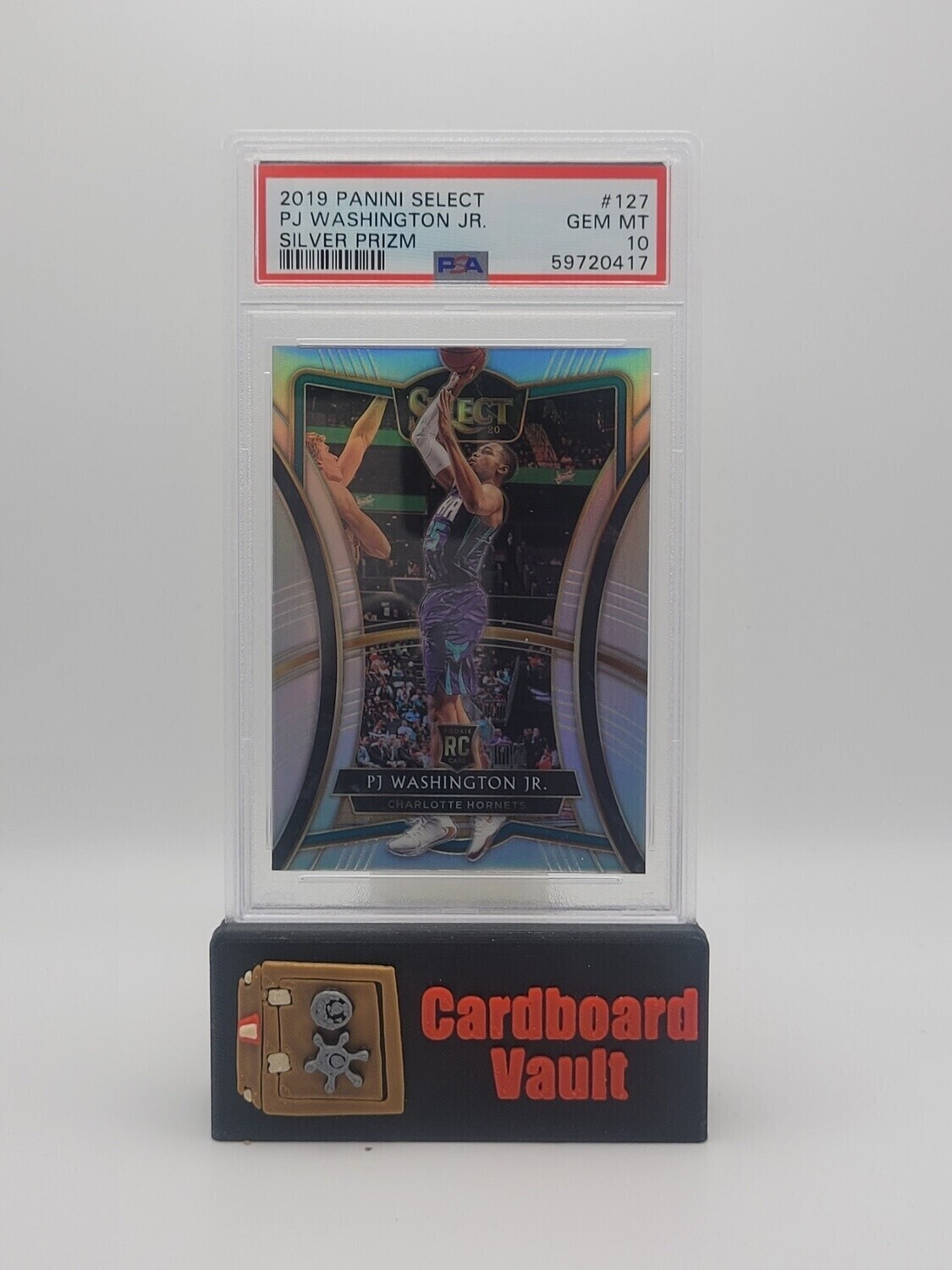 2019 Select PJ Washington Jr. #127 Silver Prizm PSA 10