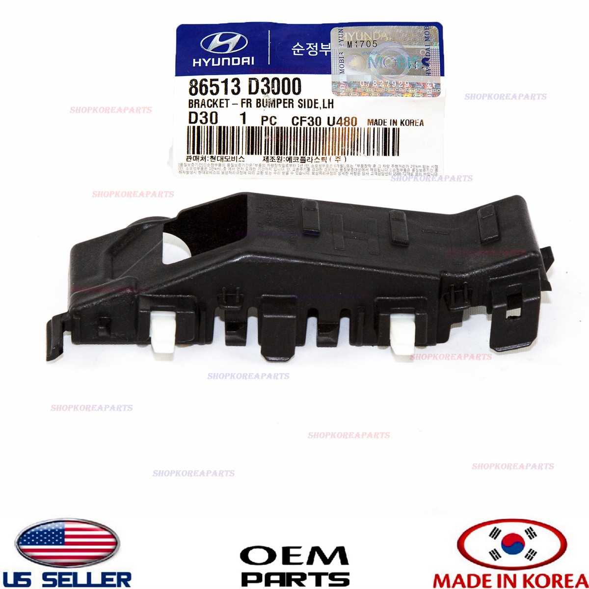 Genuine Bumper Front Bracket Mounting LEFT Driver Side ⭐OEM