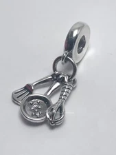 COOKING TOOLS Chef Dangle Sterling Silver Charm NEW