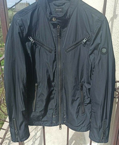 Diesel mens teflon nylon windbreaker 