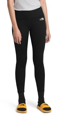 North Face Leggings Pants Dark Grey Sz M Good Condition Yoga Athletic Exercise