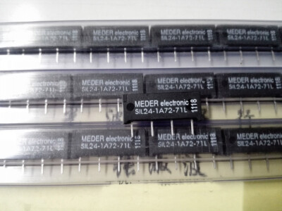 1PC MEDER SIL24-1A72-71L Reed Switch Relay SPST 1A 24V PC 4Pins New