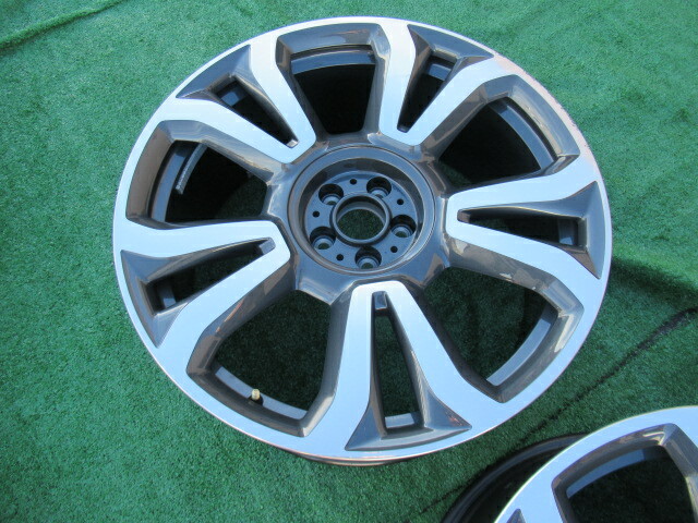 (1) ROLLS ROYCE CULLINAN OEM FACTORY 22" REAR WHEEL RIM 6884707 POLISHED/GREY