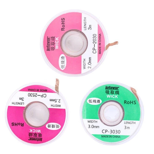 Industrial Desolder Braids/Solder Wicks