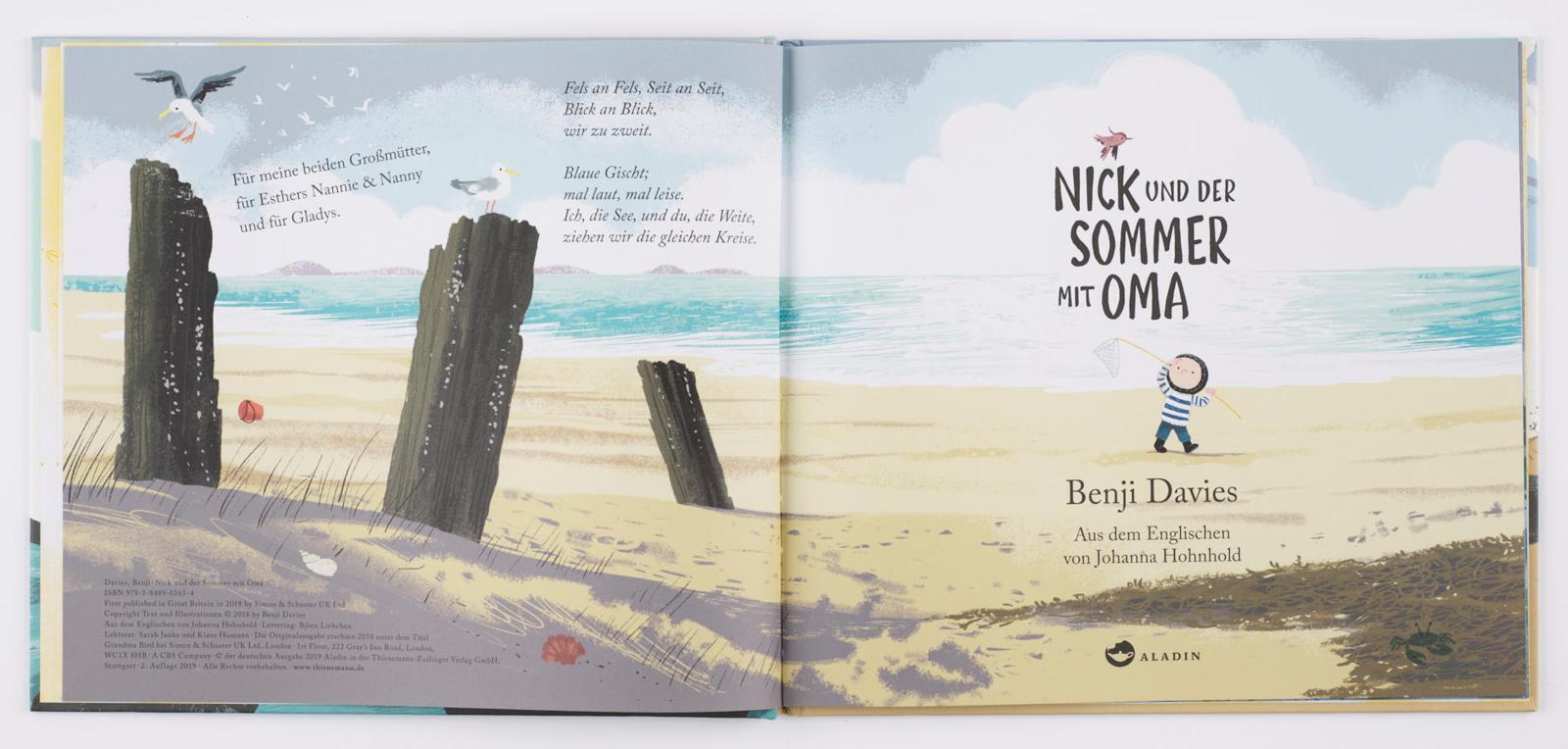 Thumbnail - Nick Und Der Sommer Mit Oma - Benji Davies - 9783848901654