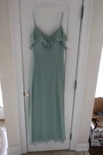 After Six Bridesmaid Dress 6780 Size 8 Seagrass.  Free Shipping