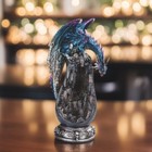 11.75"H Blue Dragon on Arch Canyon Figurine Ornament Home Decor Unique Gift