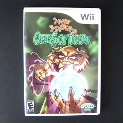 Myth Makers: Orbs of Doom Nintendo Wii Video Game 2007 CIB Complete Manual 00s