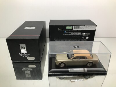 IXO MOC126P ROLLS ROYCE PHANTOM BAYNUNAH 2009 -CHAMPAGNE 1:43- GOOD IN BOX