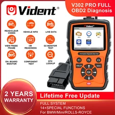 2025 Vident V302pro OBD2 All System Diagnostic Tool For BWM Bidirectional Tool