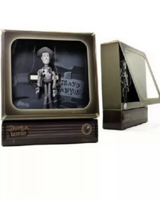 TOY STORY WOODY ACTIONFIGUR ROUNDUP TV TV SET Sammlung Mattel 2011