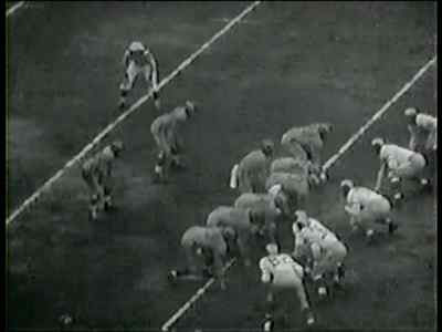 1949 NFL Championship Game DVD Eagles vs Rams @ LA Coliseum PETE PIHOS