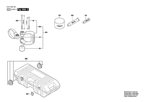 New Bosch 1610210195 O-Ring - Picture 3 of 3