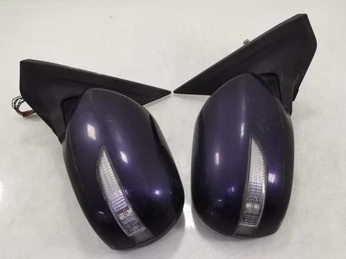 JDM Subaru Exiga YA4 YA5 Power Folding Side Door Mirror Mirrors With Lamps OEM