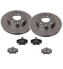 Renault Clio 1 und 2 Bremsscheiben Bremsen + Bremsbeläge Klötze vorne 