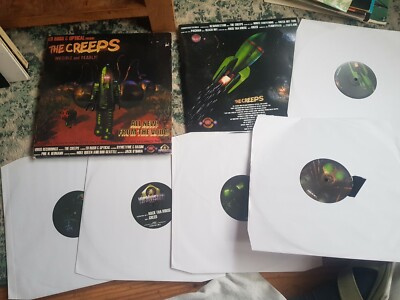ED RUSH & OPTICAL The Creeps 5 LP + Matrix MC Ryme Tyme drum n bass Virus NM-/NM