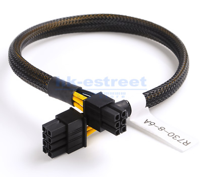8pin to 6pin PCI-E GPU Power Adapter Cable for DELL R730 and NVIDIA Quadro R4000