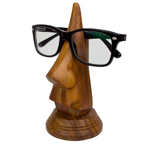 Liuer Porte Lunettes En Bois Lot De 2 - Support Élégant Pour Lunettes De Soleil, Lecture Et Myopie