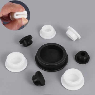Hole Plug End Cap Round Silicone Rubber Blanking Seal Bung 6.8-161.5mm