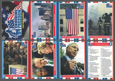 2001 Topps Enduring Freedom Single Base Cards #1-90 United States 9/11 USA