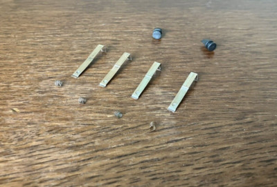 NMINT Aurora AFX Long Step Shoes w/Springs, Cleaned & NOS Pins
