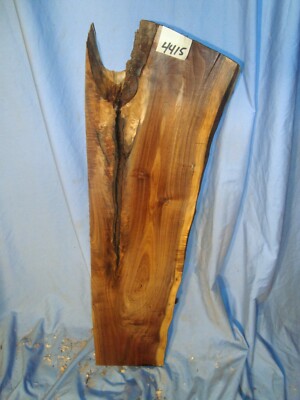 # 4415 Black Walnut  Live Edge Slab lumber craft wood 28''L 8 1/2''W 1 13/16''T
