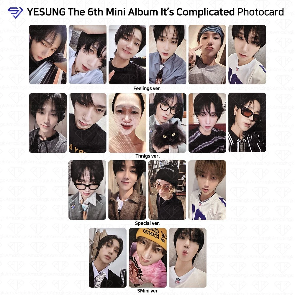 Yesung - It's Complicated Album PC photocard photocard