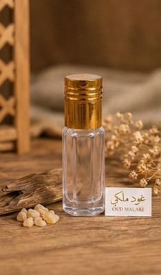 Natürliches Oud Malaki Attar Öl: Alkoholfreies Parfümöl (2ml|3ml|5ml|12ml)