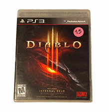 Blizzard Diablo III PS3 Action RPG M 2013 NTSC-U/C Manual Case Infernal Helm