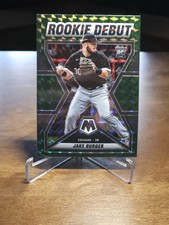 2022 Panini Mosaic - Rookie Debut Jake Burger #RD-18 Green Mosaic Prizm (RC)