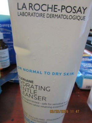 La Roche-Posay Toleriane Hydrating Gentle Cleanser 200ml/6.76fl.oz.