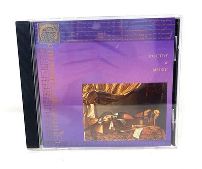 Poetry & Music CD Common Ground Baroque 16th and 17th century Greenleaf Harris