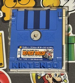 Famicom Grand Prix II: 3D Hot Rally Famicom Disk System Japan US Seller TESTED