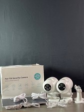 2K Solar Security Cameras Wireless Outdoor, 2PCS Outdoor Camera Wireless with 1